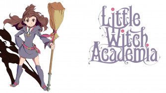 Little Witch Academia Logo White Wallpaper