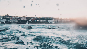 Summer Aesthetic Beach Water Wallpaper