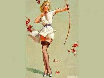 Pin Up Girl Wallpaper Poster Desktop Art Paintings Fine