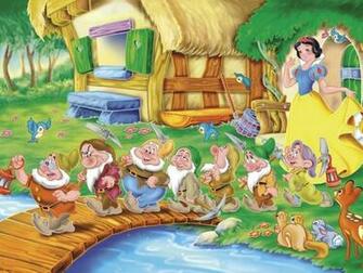 Snow White And The Seven Dwarfs Wallpaper Disney