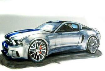 Need For Speed Movie Mustang By Crayonstang