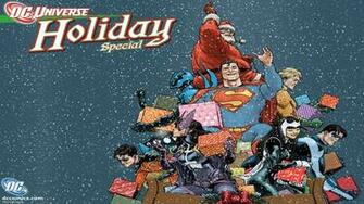 Dc Comics Christmas Wallpaper