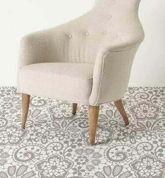 Victorian Lace On Your Floor Or Wall Damask Allover Designer Pattern