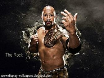 Wwe Wrestler And Hollywood Actor The Rock HD Wallpaper