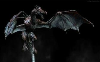 Skyrim Scrolls Elder Dragao Papel Parede Wallpaper