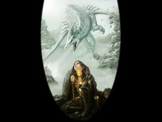 White Dragon Wallpaper