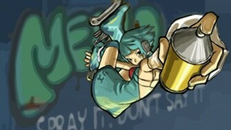 Jet Set Radio Action Platform Sports Grind Sega Anime Game