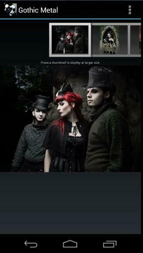 Bigger Gothic Metal Wallpaper Share For Android Screenshot