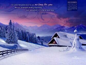 December Isaiah Desktop Calendar Monthly Calendars