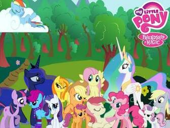My Little Pony Desktop Background By Betacompanysd
