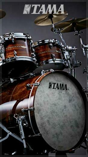 Snarekick On Drum Sets With Image Drums