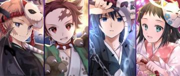 Demon Slayer Kimetsu No Yaiba HD Wallpaper Background Image