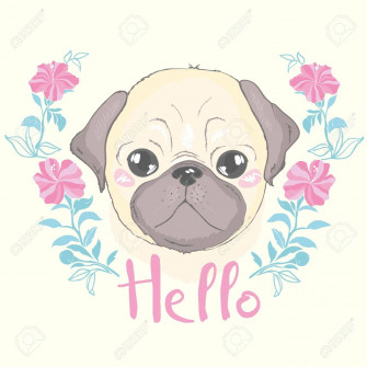 Cute Cartoon Dog Desktop Wallpaper