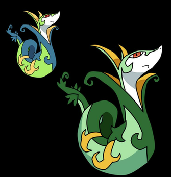 Serperior By Victinit