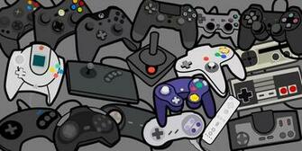 Video Game Group With Items