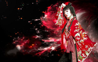 Geisha Relaxing Wallpaper Desktop HD