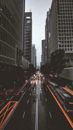 Jakarta City Karya iPhone Wallpaper