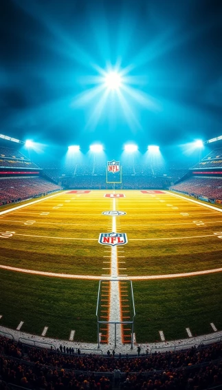 Nfl Football Field Wallpaper