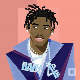 A Cartoon Of Man With Dreadlocks And Pearls Wallpaper