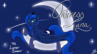 Princess Luna Wallpaper By Tlatophat