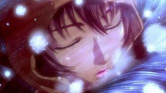 Berserk Casca Snowflakes Closed Eyes
