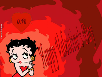 Betty Boop Valentine Background Pimp My Profile
