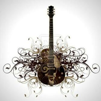 Vintage Guitar By Zwobel