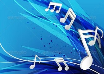 Blue Music Design Background Miscellaneous Seasons Holidays