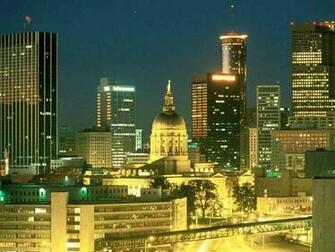 Atlanta Skyline Wallpaper Background Theme Desktop