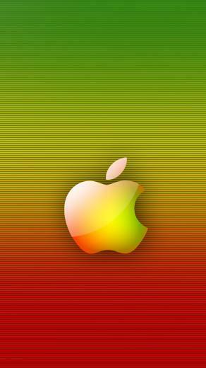Apple Colours iPhone Wallpaper