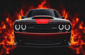 Dodge Hellcat Logo Wallpaper