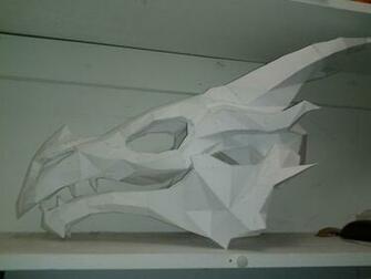 Skyrim Dragon Skull By Nachtruine