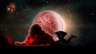 Red Moon Wallpaper HD Wiki
