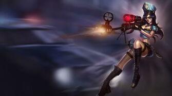 Caitlyn Officer Skin Lol B10 Wallpaper HD