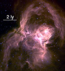 228px W40 Star Forming Region Wallpaper