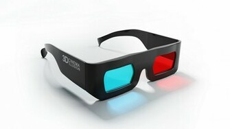 3d Glasses General White
