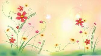 Flowers Illustration Wallpaper