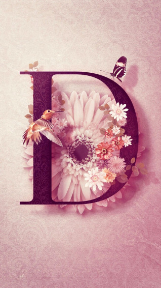 Pingl Sur Name Letter Wallpaper Design
