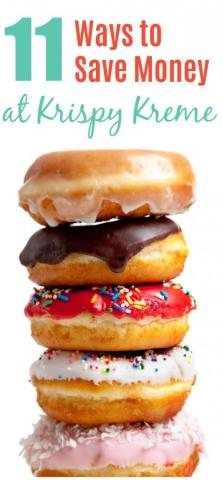 Ways To Save Money At Krispy Kreme Frugal Finds During Naptime