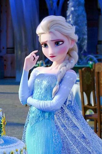 Frozen Fever Elsa Phone Wallpaper Photo