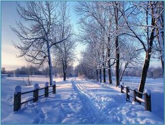Snowy Winter Screensaver Mac