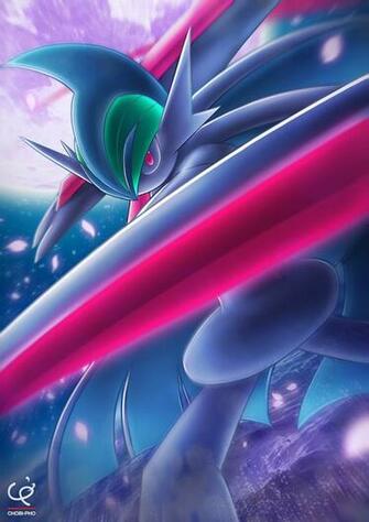 The Dark Knight Mega Gallade By Chobi Pho