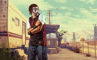 Wallpaper Gta V Sur Ps4 Ps3 Ps Vita Play3 Live
