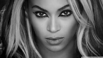 Beyonce Superpower Black And White 4k HD Desktop Wallpaper