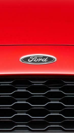 Universal Phone Wallpaper Background Race Red Ford Fiesta St