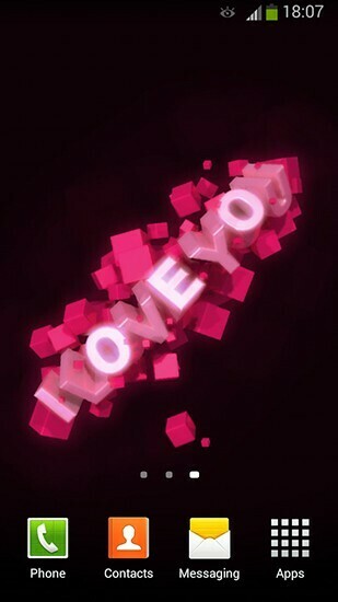 Love You By Lux Live Wallpaper Captures D Cran De Fond