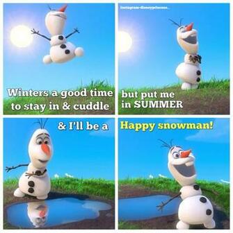 Olaf Frozen Quotes Summer