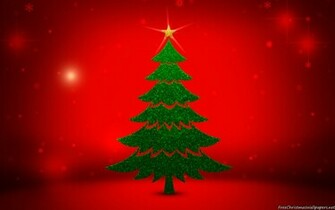Christmas Tree Background Wallpaper