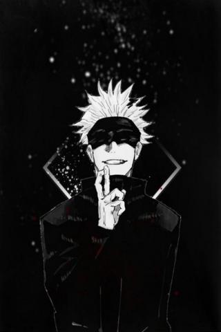 Jujutsu Kaisen Gojo Satoru Bw Anime Poster Design Spiderman