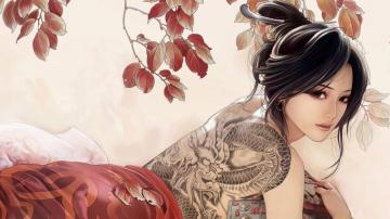 Yakuza Girl Wallpaper Top Background